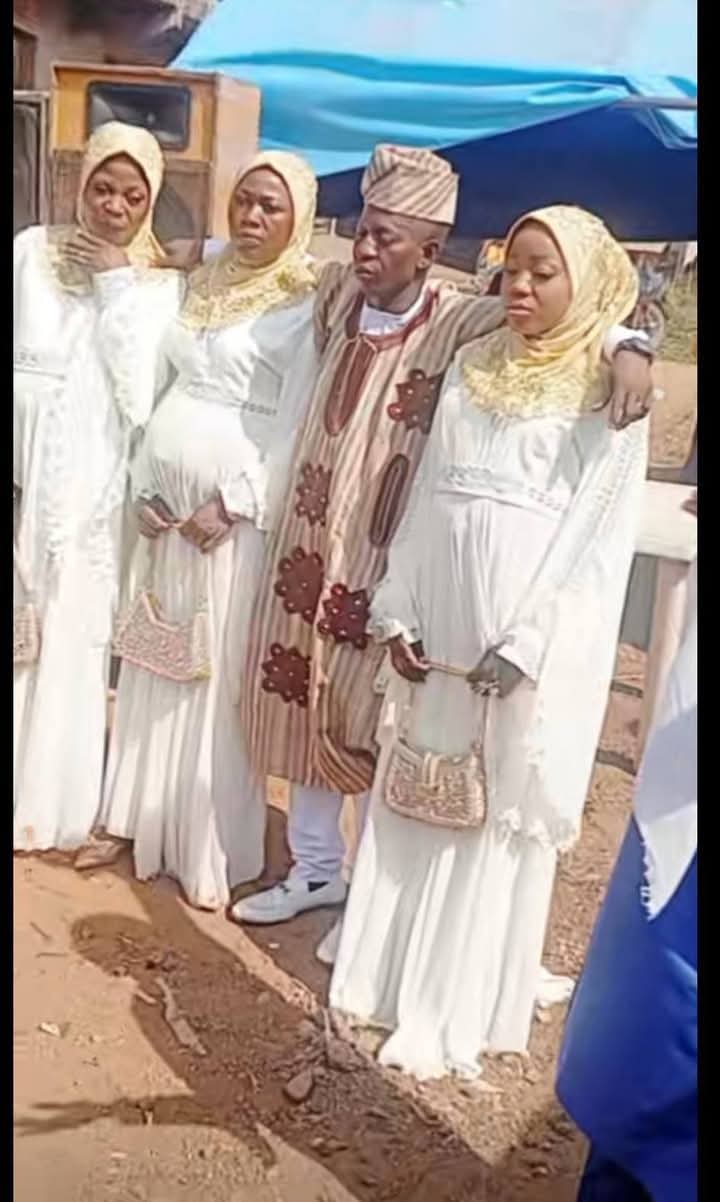Man weds three women at once in Ilorin (video)
