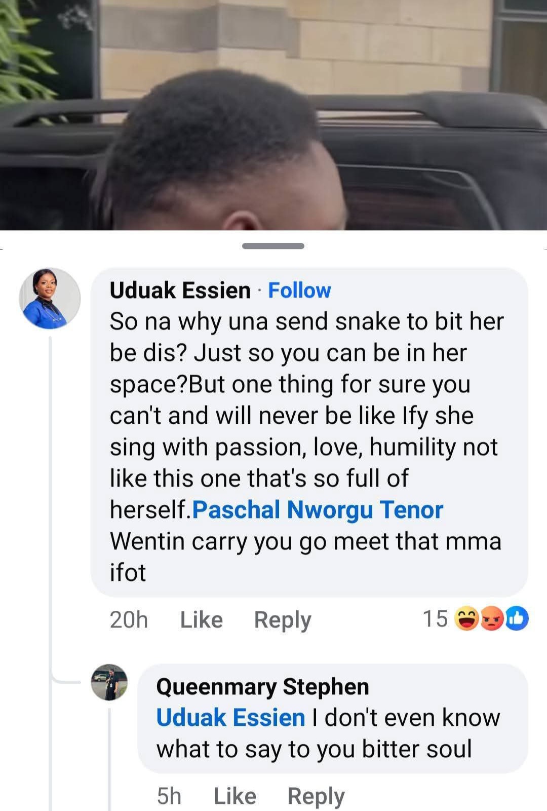 Singer Omapitch who took over from late singer Nanyah responds after being accused of sending snake to k!ll her in order to replace her