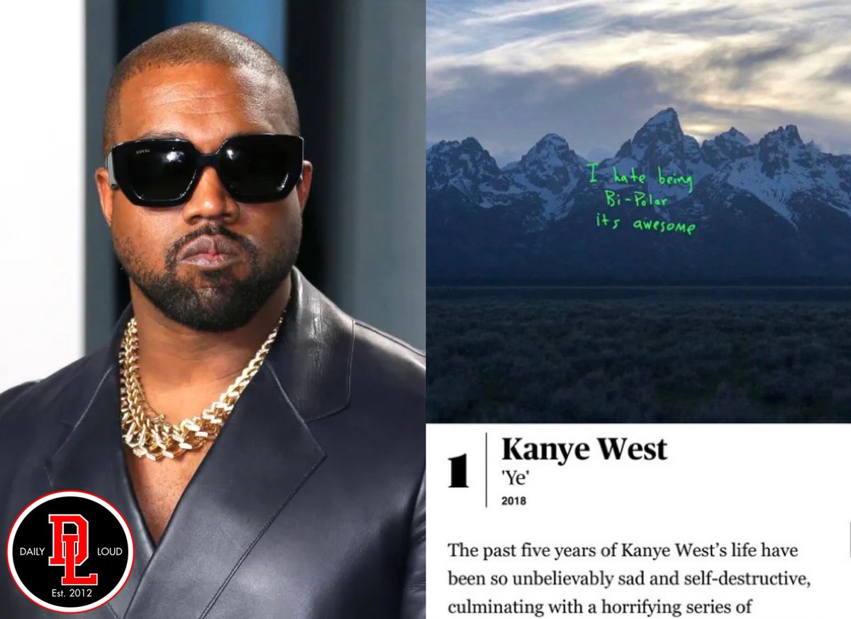 Kanye West Album tops list of ?Genuinely Horrible Albums by Brilliant Artists?