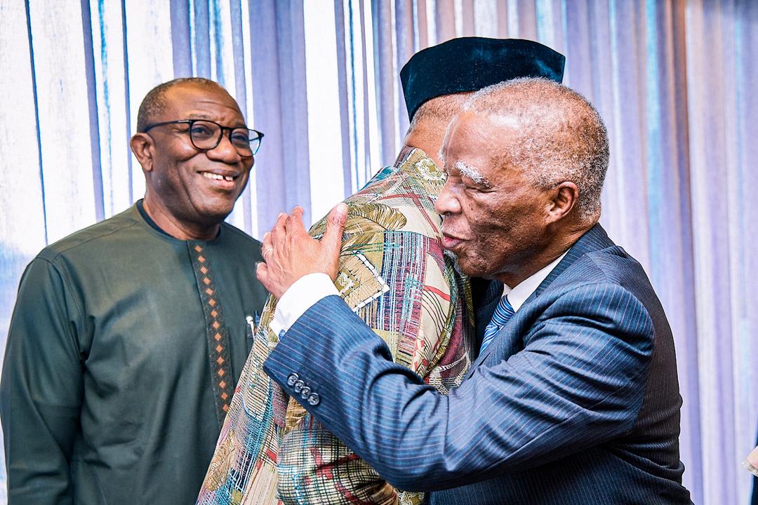 Peter Obi holds closed-door meeting with former South African leader Thabo Mbeki in South Africa