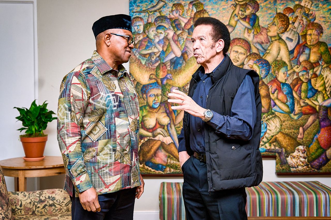 Peter Obi holds closed-door meeting with former South African leader Thabo Mbeki in South Africa