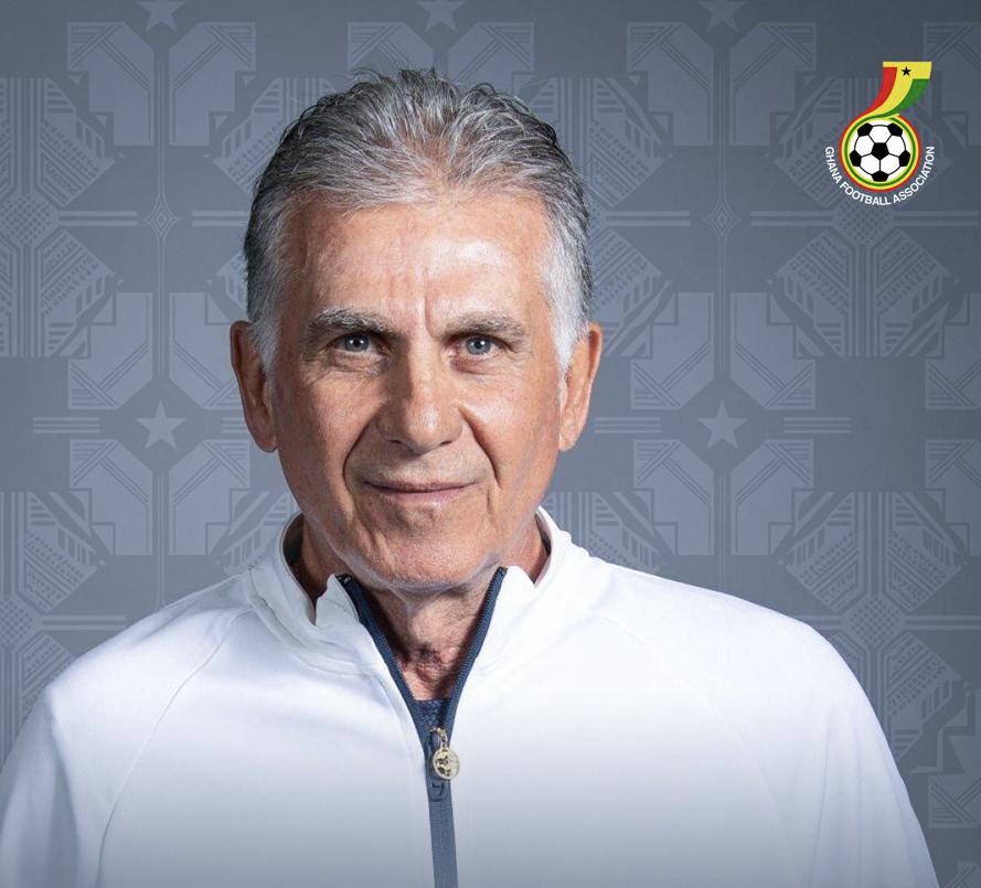 Ghana sack head coach Carlos Queiroz after poor start to AFCON 2027 campaign