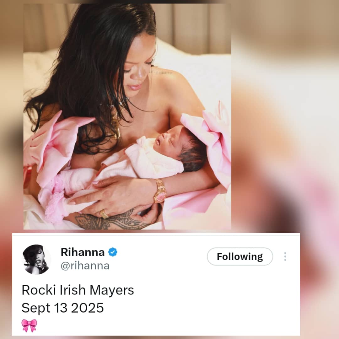 Rihanna and A$AP Rocky welcome baby girl their third child together
