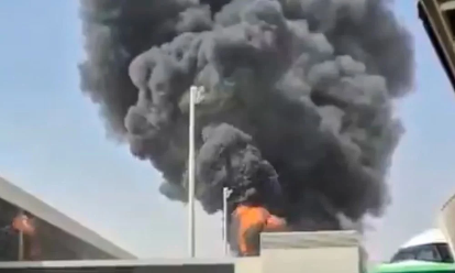 Watch Moment missiles hit Saudi Arabia Airport as Umrah pilgrims prepare to board their flights (Video)