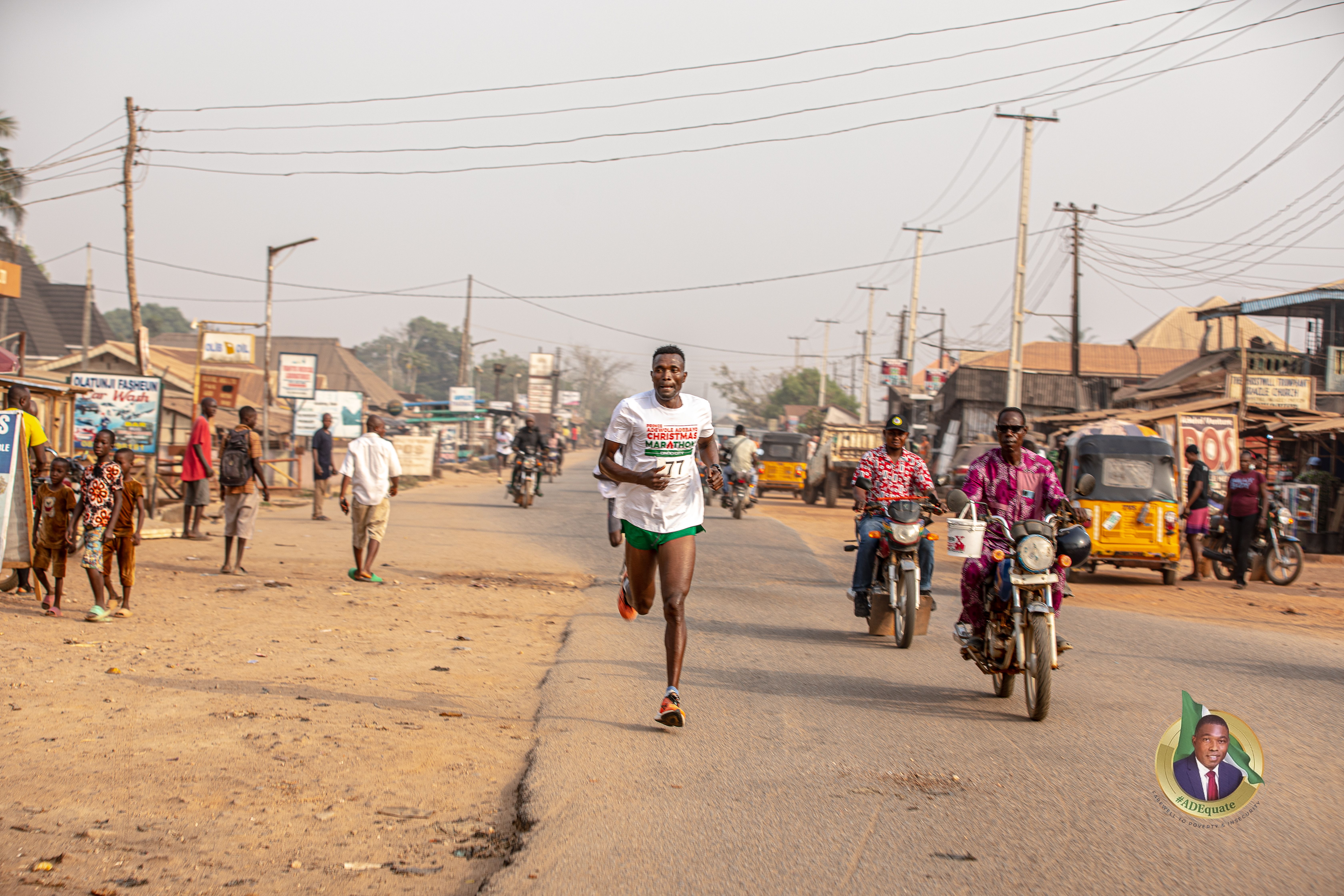 Prince Adewole Adebayo Flags Off 2nd Edition of The Christmas Marathon & Queen Lilian Adebayo Health Walk In Ondo City