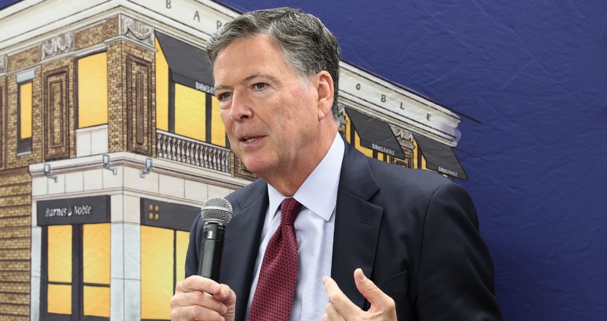 Justice Department charges former FBI Director James Comey for third time