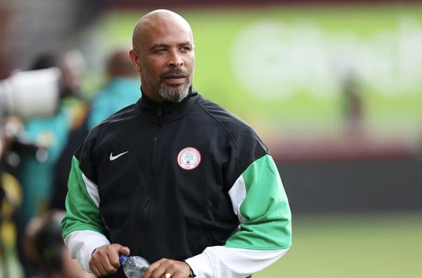 Super Eagles coach, Eric Chelle is owed 2 months