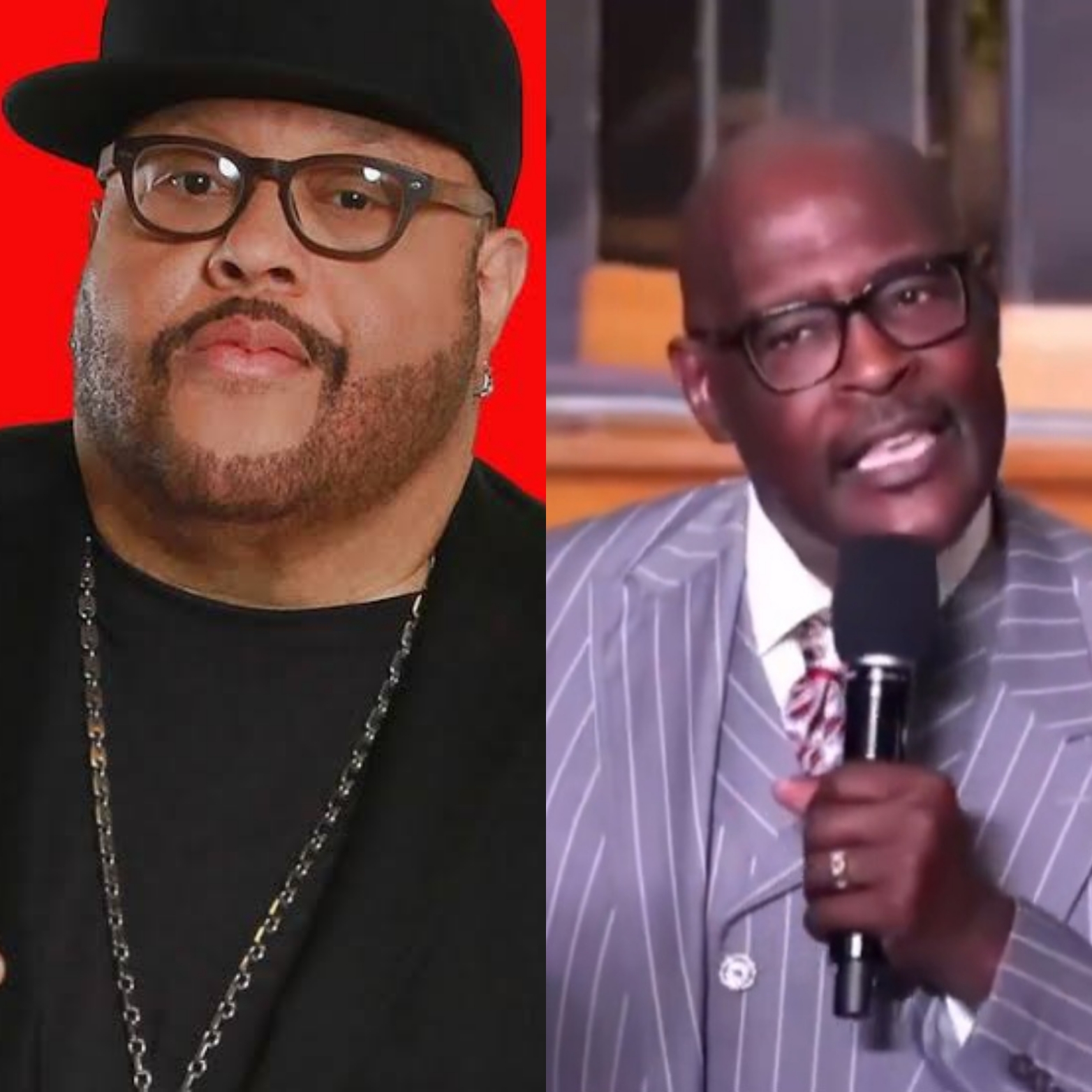 Gospel singer Fred Hammond defends Bishop Marvin Winans after he was criticised for berating woman who donated $1235 to church instead of $2000