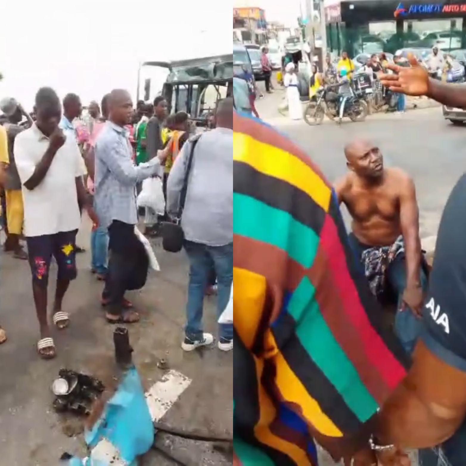 Several injured as two BRT buses collide in Lagos (video)