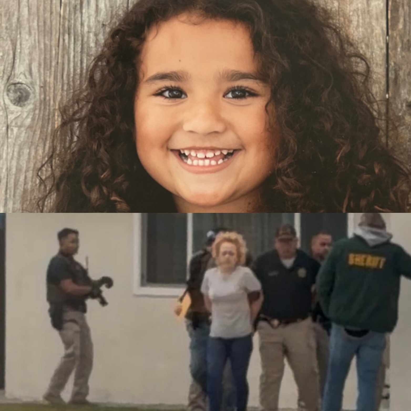 Mother arrested after her missing daughter, 9, was found shot in the head