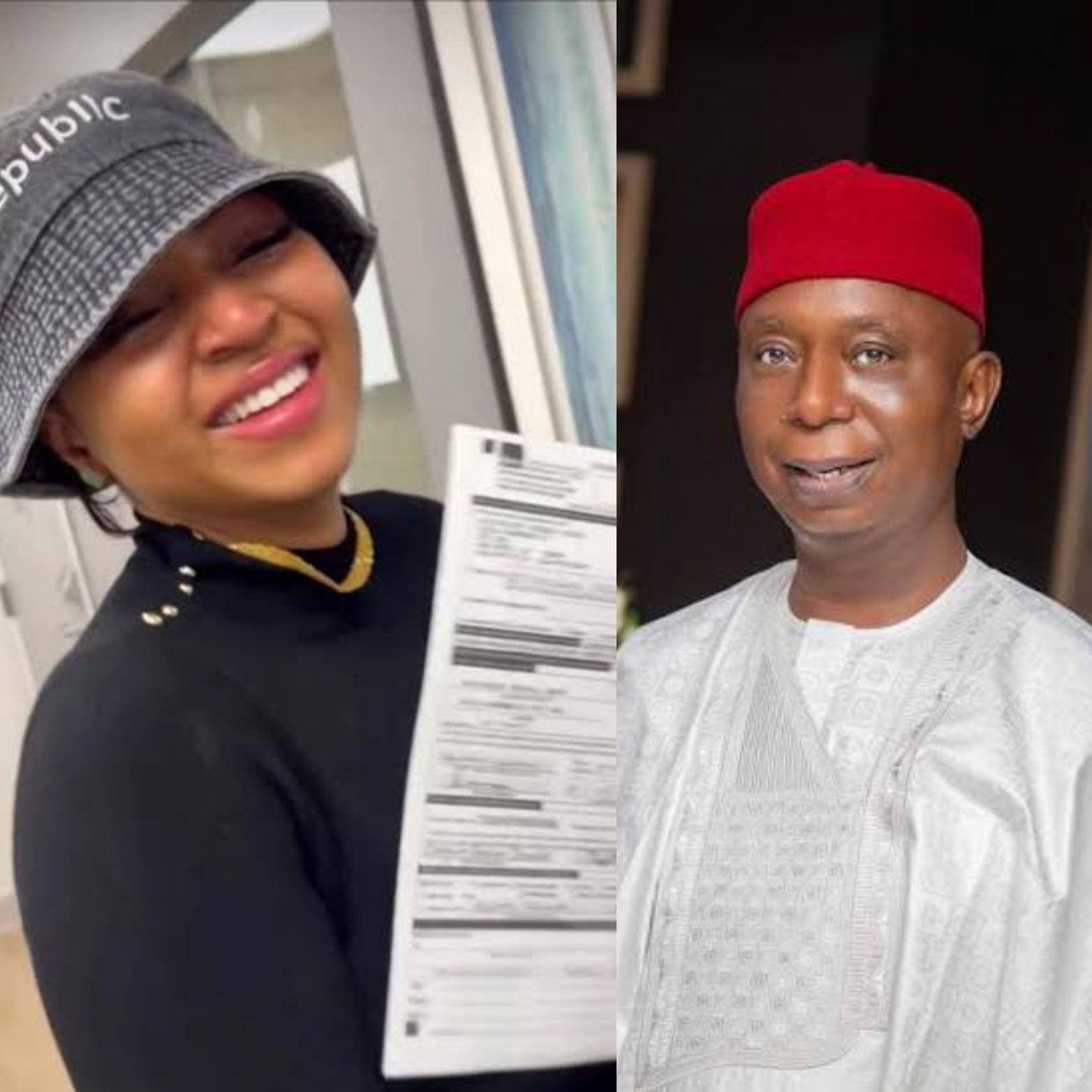 Ned Nwoko reacts after ex-wife Regina Daniels shared result of drug test to dispute his allegations that she