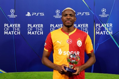 Victor Osimhen makes UEFA Champions League Team of the Week