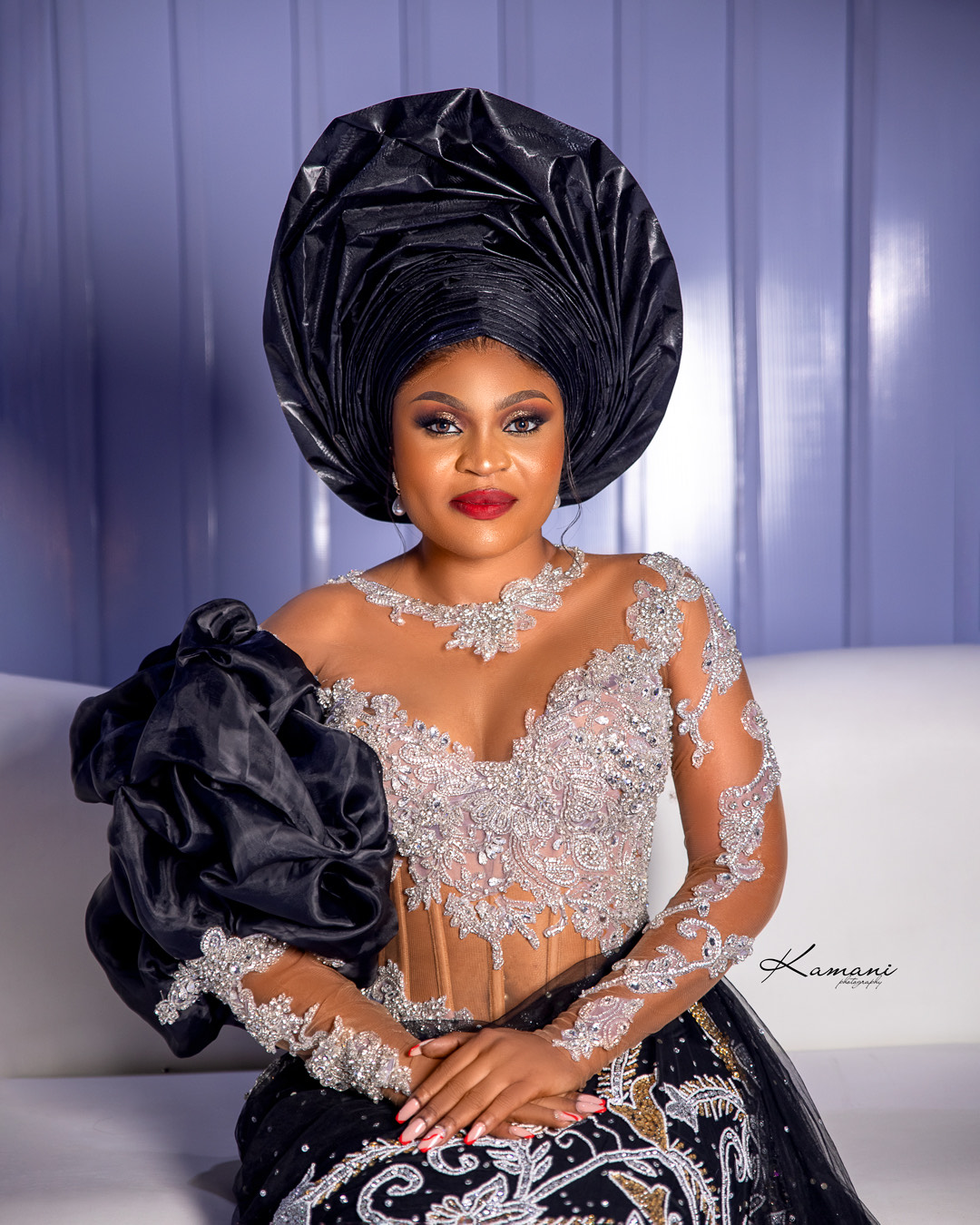Photos from actress Victoria Nwogu and her heartthrob, Emeka Nwokocha's wedding 