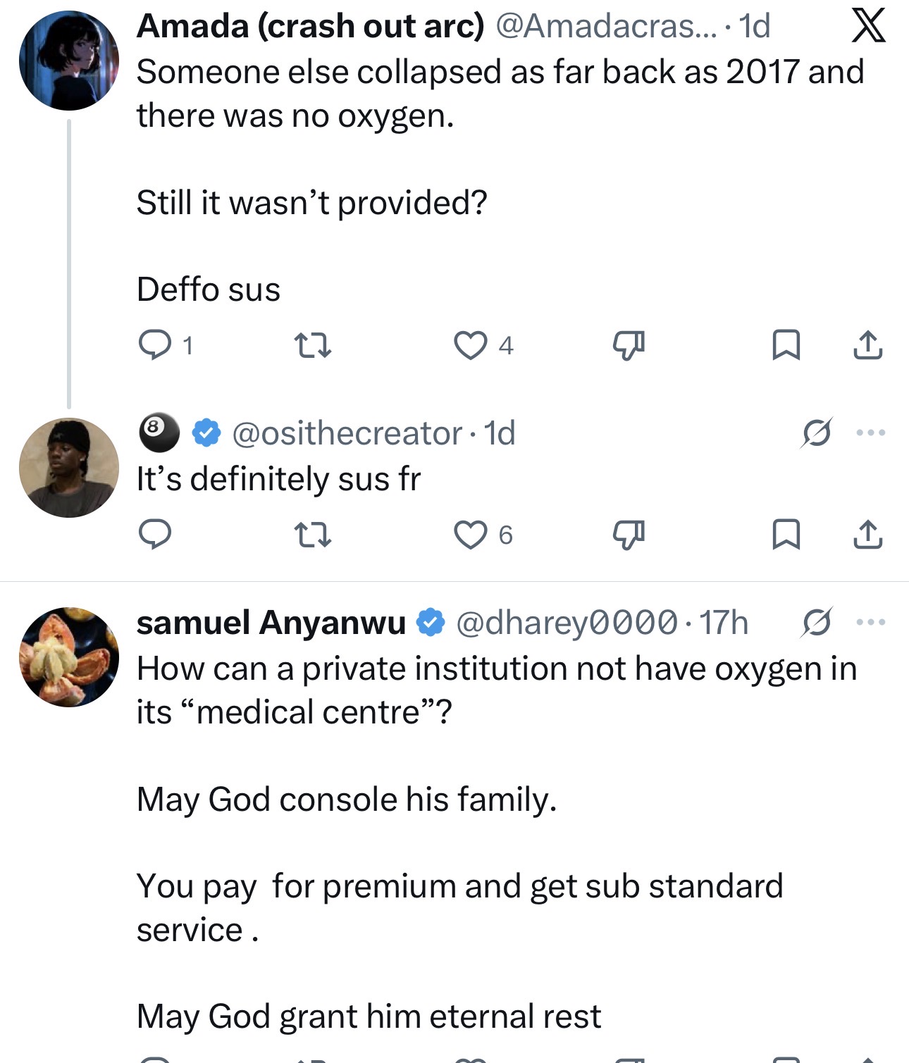 500-level Covenant University student d!es after developing breathing problem while playing football on campus