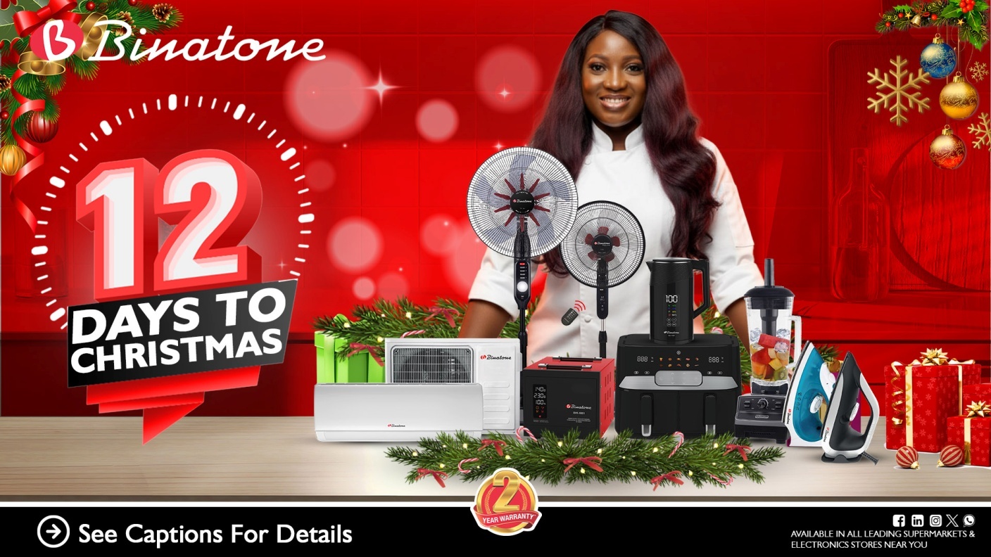 Binatone Presents: 12 Days of Christmas ? Starting December 10th!