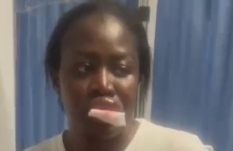 Husband of actress Nana Akua Addo reportedly arrested as video emerges of him also be@ting their daughter (video)