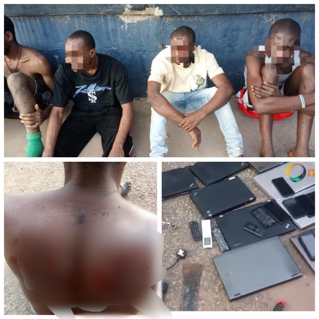 8 Nigerians arrested in Ghana for assaulting 21-year-old man as part of ‘initiation’ into internet fraud