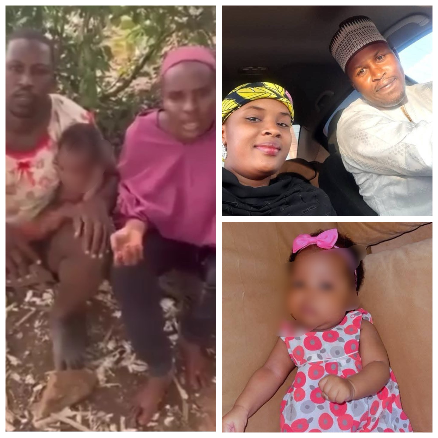 Bandits release video of abducted Kaduna couple and their baby, demand N300m ransom