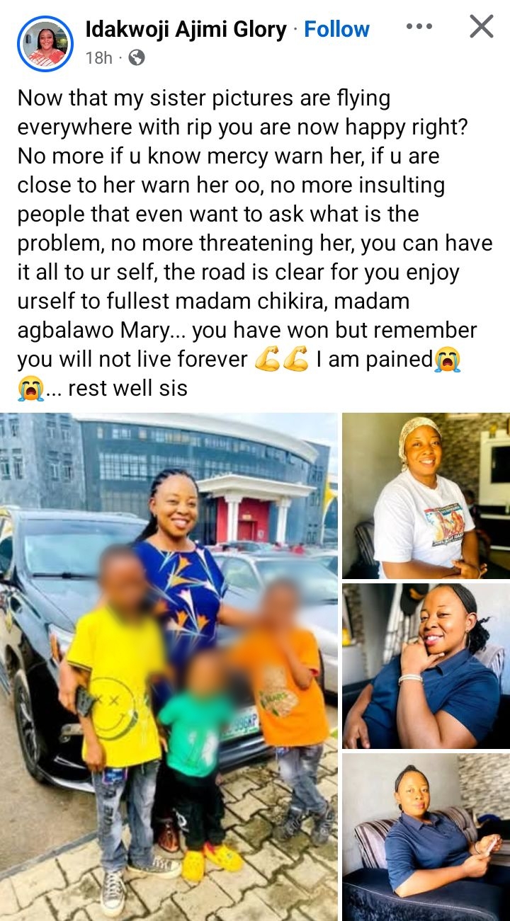 I pray karma will locate him - Nigerian woman laments as her husband takes new wife