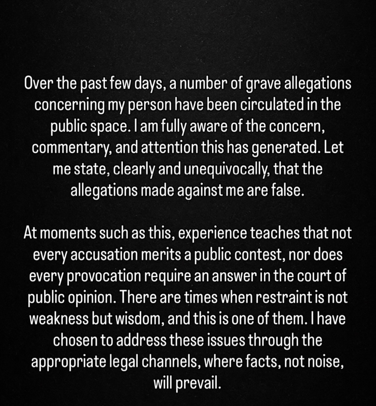 ?The allegations are false? - Frank Edoho breaks silence following scandal involving his marriage to Sandra Edoho