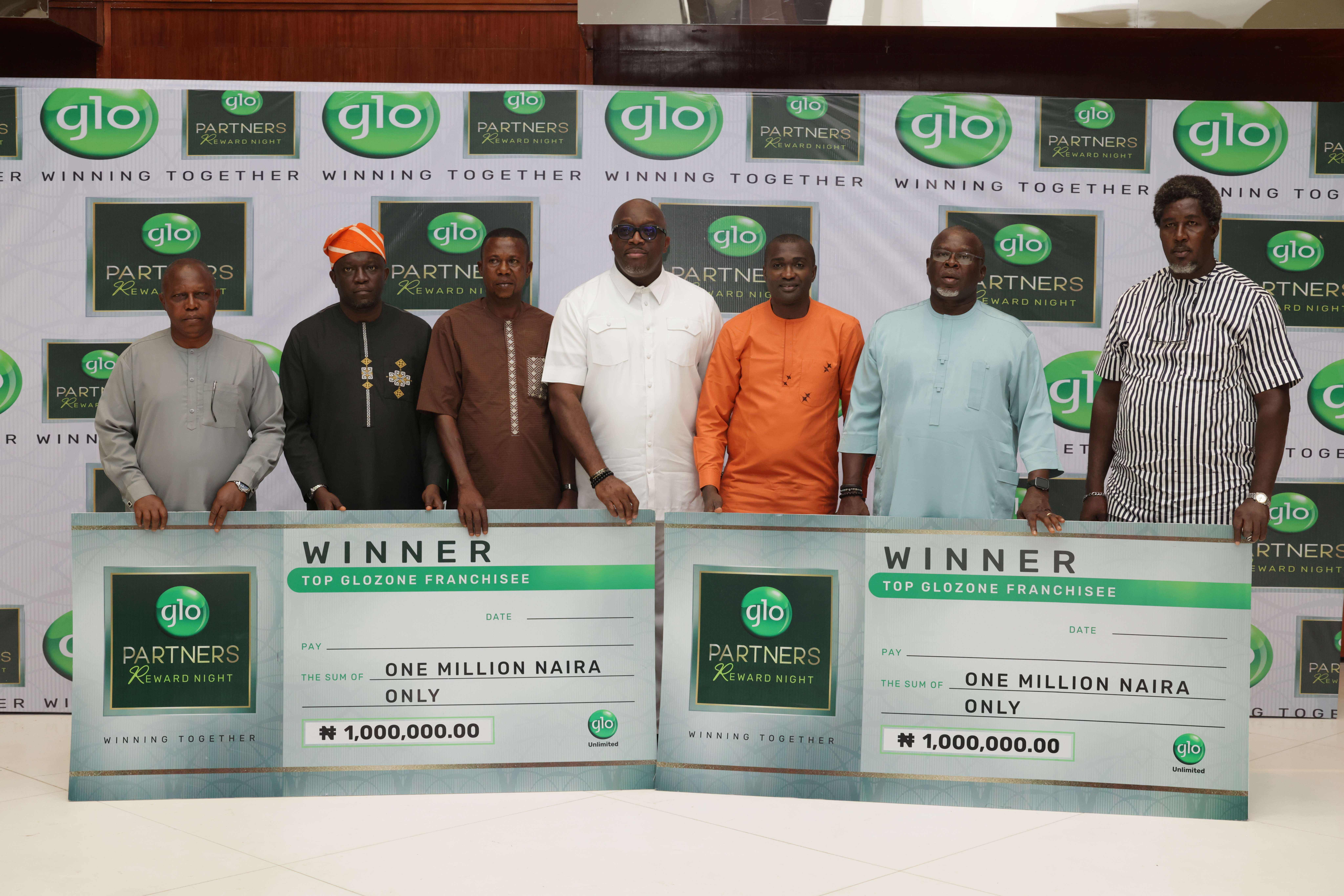 Glo Rewards Top Partners with Millions at Appreciation Gala