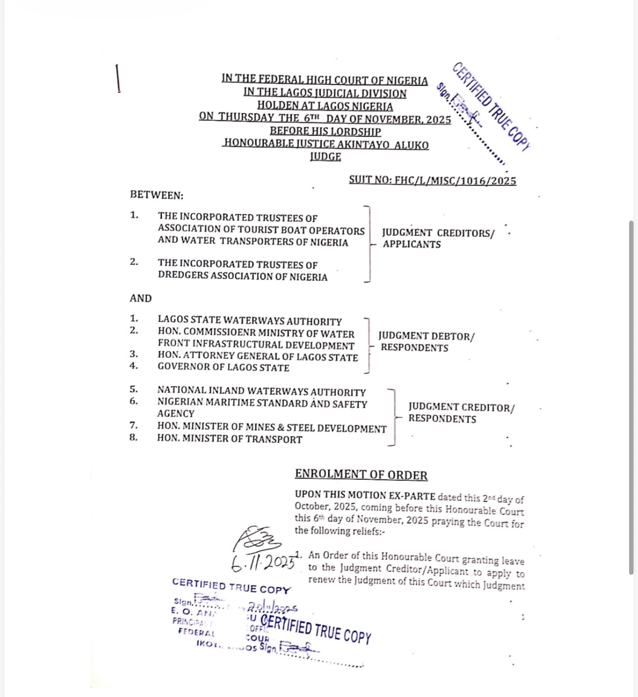 Dredgers Association Appeals to Sanwo-Olu Over Alleged Extortion, Urges Governor to Call Alebiosu, Cardozo to ‘Order’