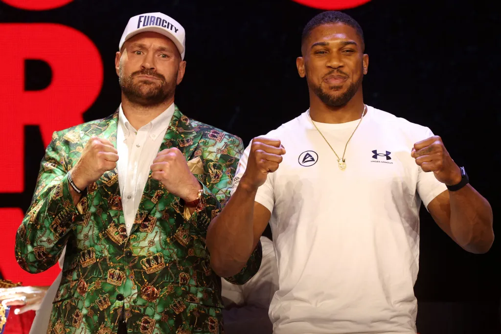 First look at never-before-seen Tyson Fury vs Anthony Joshua belt for the winner of historic fight