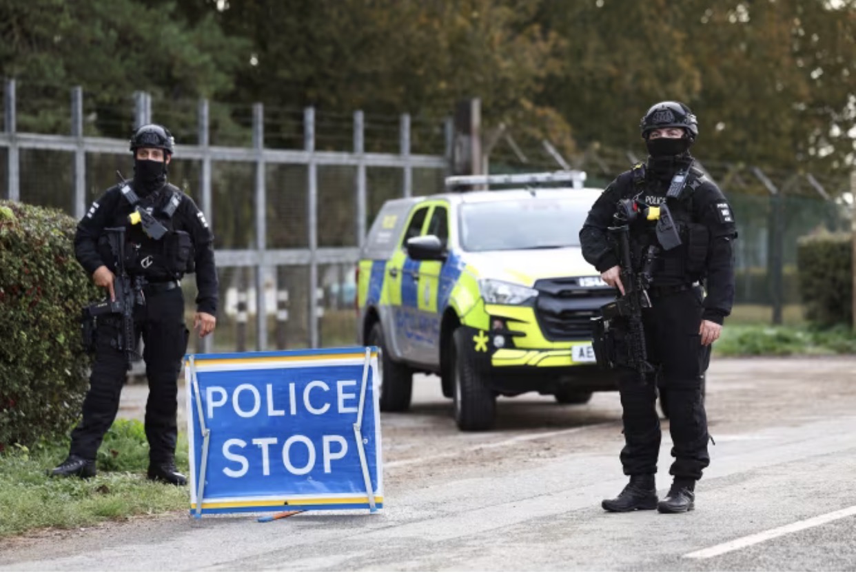 British-Iranian man arrested on suspicion of t offenses linked to alleged UK airbase plot