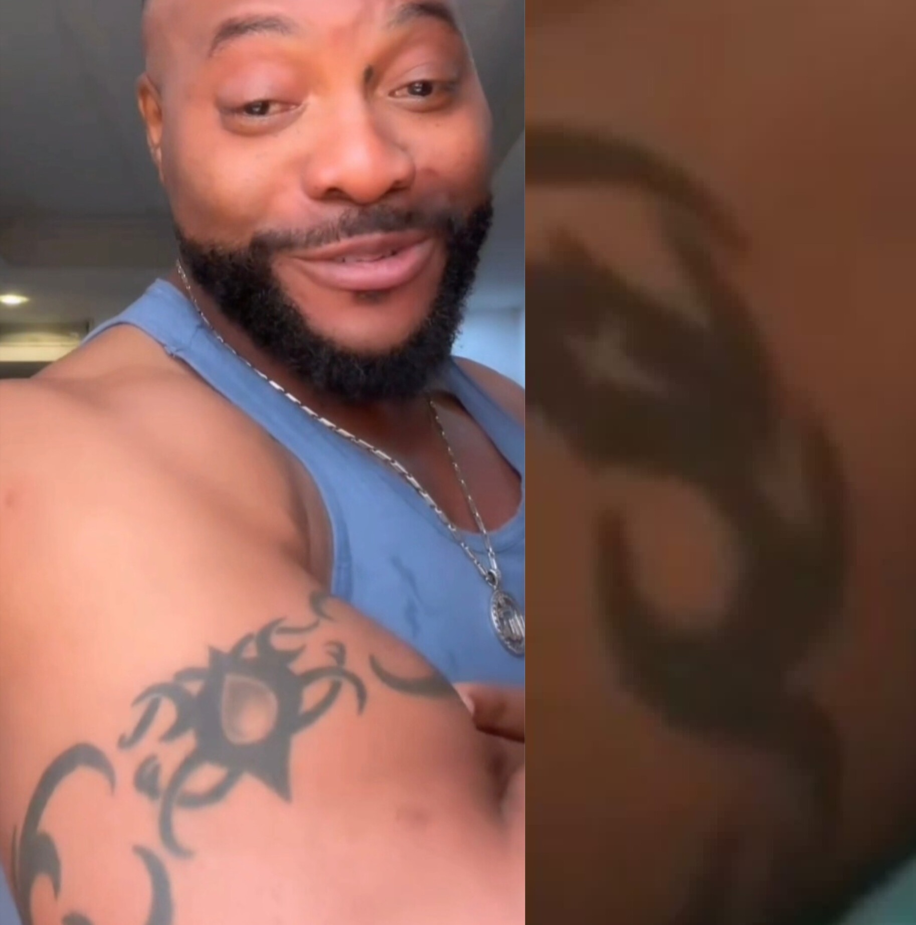 That person in the video isnt me, everybody is calling me - Actor Bolanle Ninolowo reacts to video of a man with tattoo similar to his, pleasing himself 