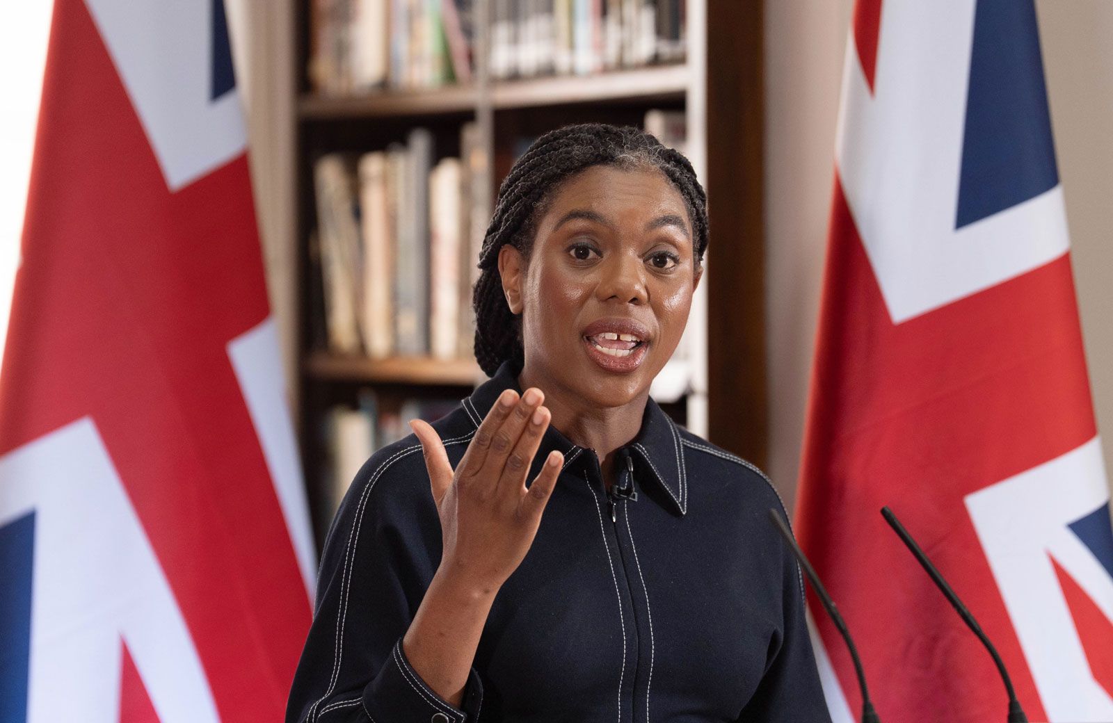 Kemi Badenoch speaking