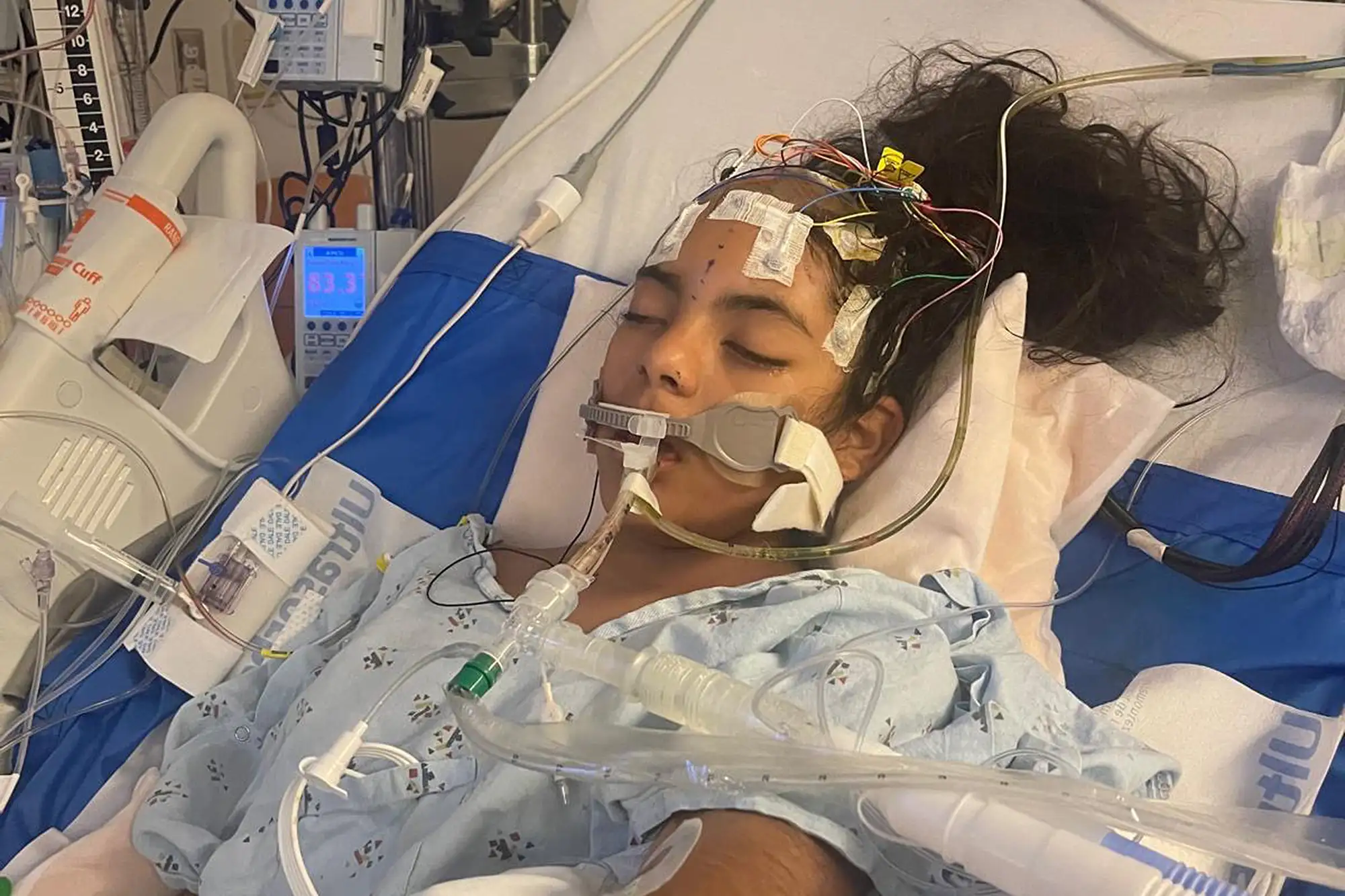 Khimberly Zavaleta Chuquipa, the 12-year-old girl who died after being struck by a water bottle.