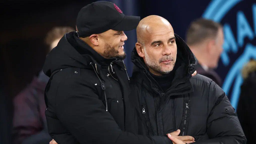 ?Guardiola made me believe I could be a coach?? Bayern Munich manager, Vincent Kompany