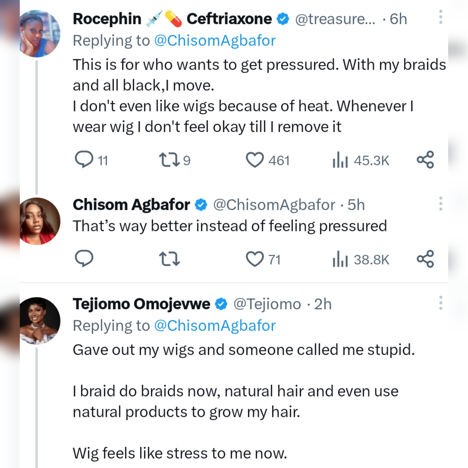 âKenya shocked meâ â X user says women there donât obsess over wigs like Nigerians do