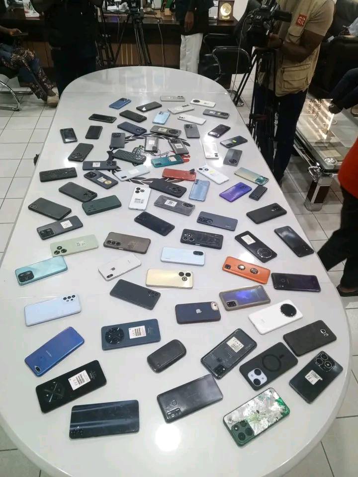 Police smash tricycle robbery gang, recover 72 stolen phones and other items in Akwa Ibom