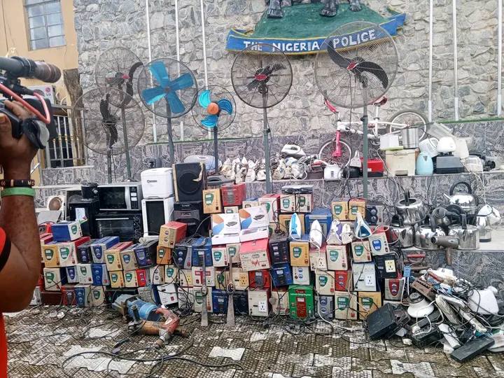 Police smash tricycle robbery gang, recover 72 stolen phones and other items in Akwa Ibom