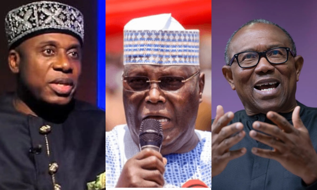2027: Obi, Atiku, Amaechi working together to stop Tinubu â ADC