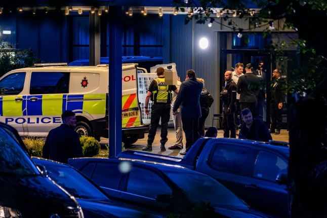 Police storm boxer Tyson Fury