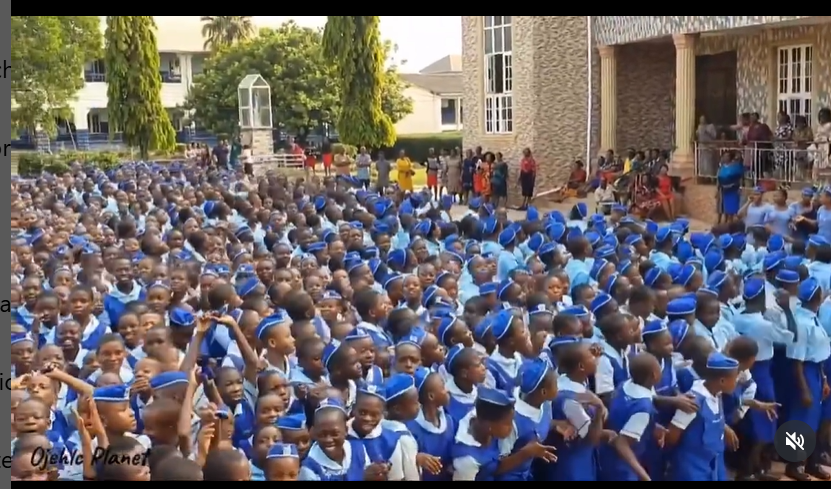 Moment Holy Rosary College Enugu announced their Senior Prefect for 2025/2026 academic session