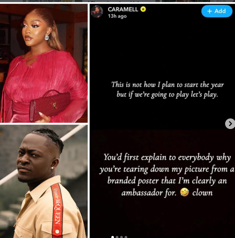 Your mind cannot comprehend how happy I am and thriving successfully - Social media personality Caramell Plug calls out ex and Burna Boy?s associate King Manny for allegedly stalking her