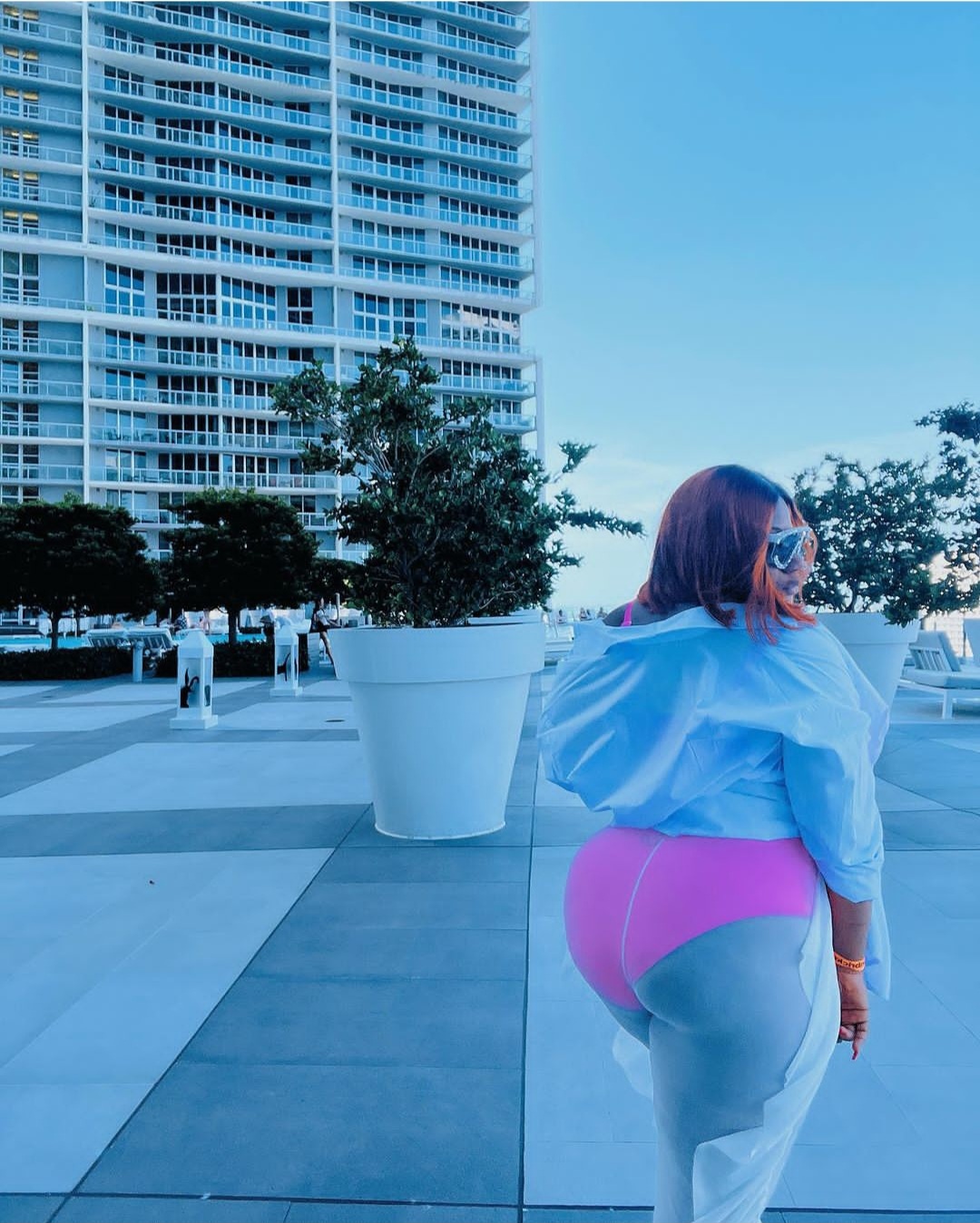 "You're so used to artificial body that you don't appreciate natural bodies anymore" Nkechi Blessing talks about her"gallops" as she shows off body in see-through outfit (photsos)