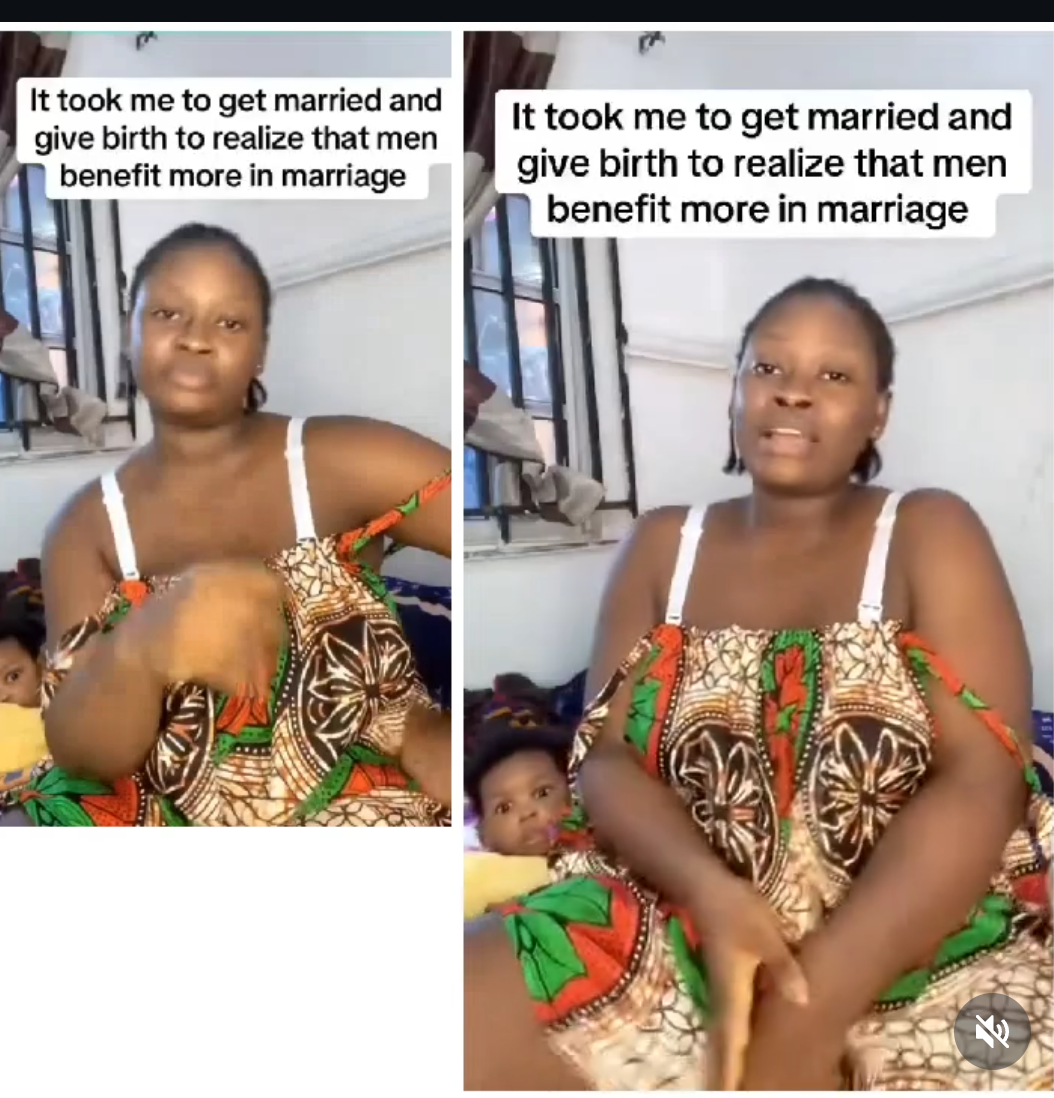 âIt took me getting married and giving birth to realise marriage benefits men moreâ â Woman shares emotional thoughts