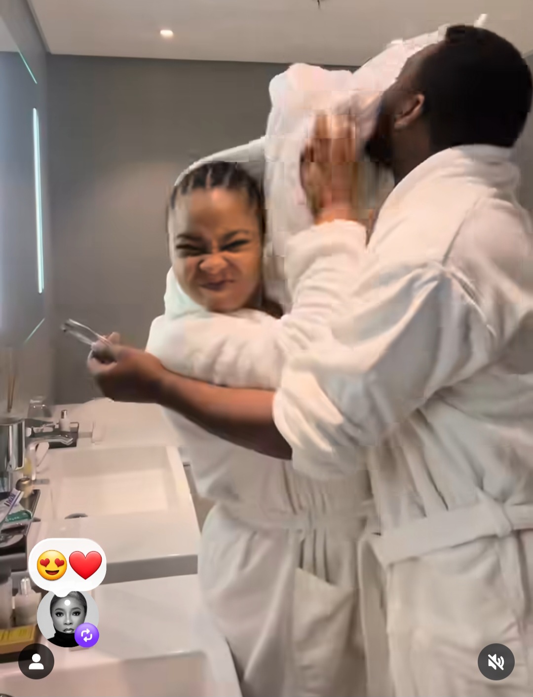 Actors Ibrahim Suleiman and Linda Ejiofor-Suleiman celebrate each other on 7th wedding anniversary
