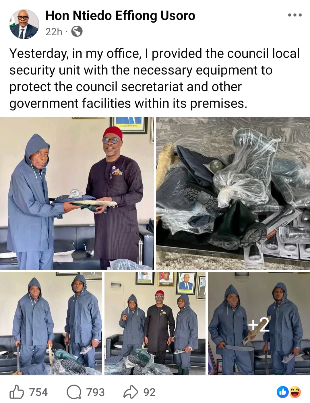 LGA Chairman in Akwa Ibom receives heat after showing 