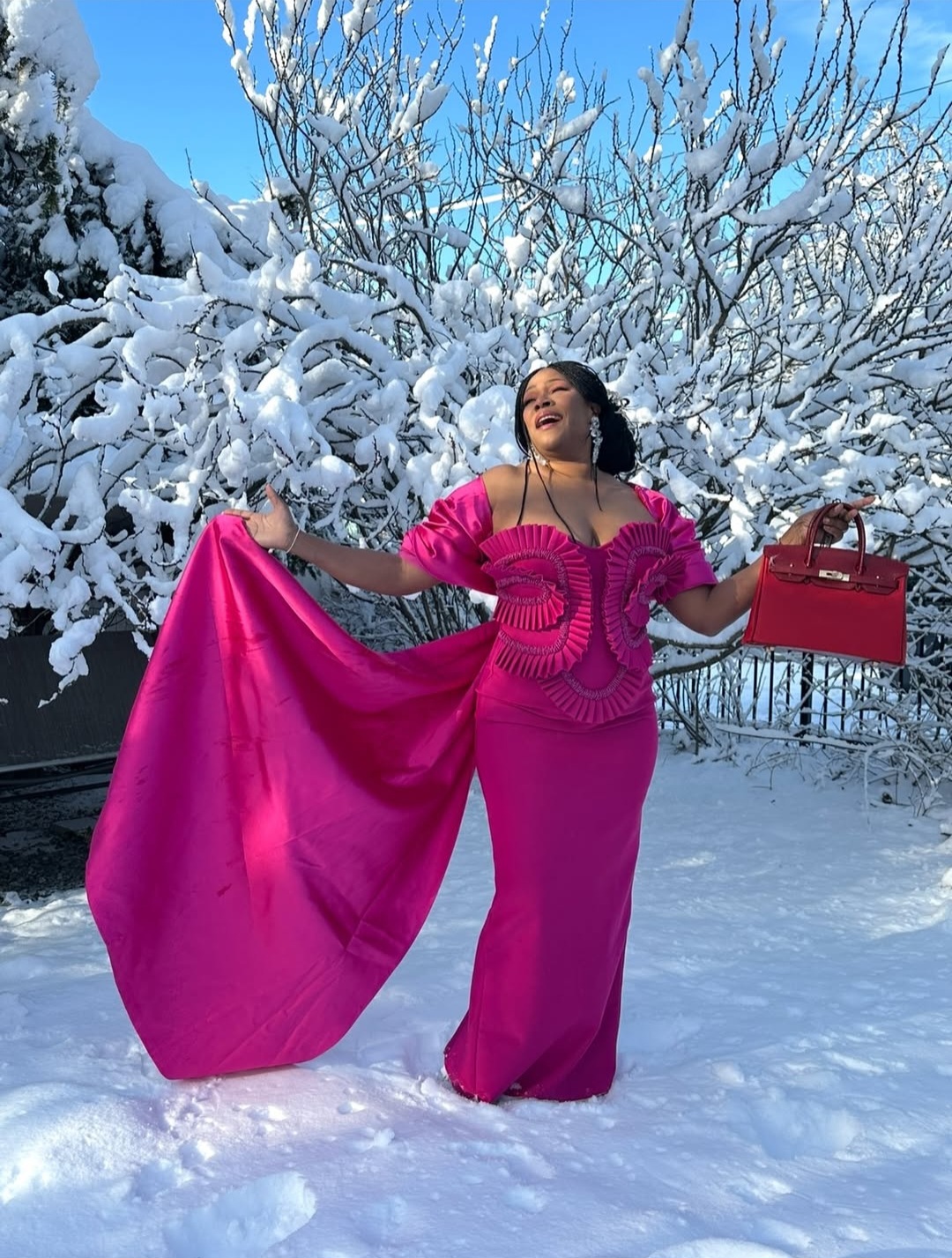 Former beauty queen and actress, Regina Askia shares new photos as she turns 58