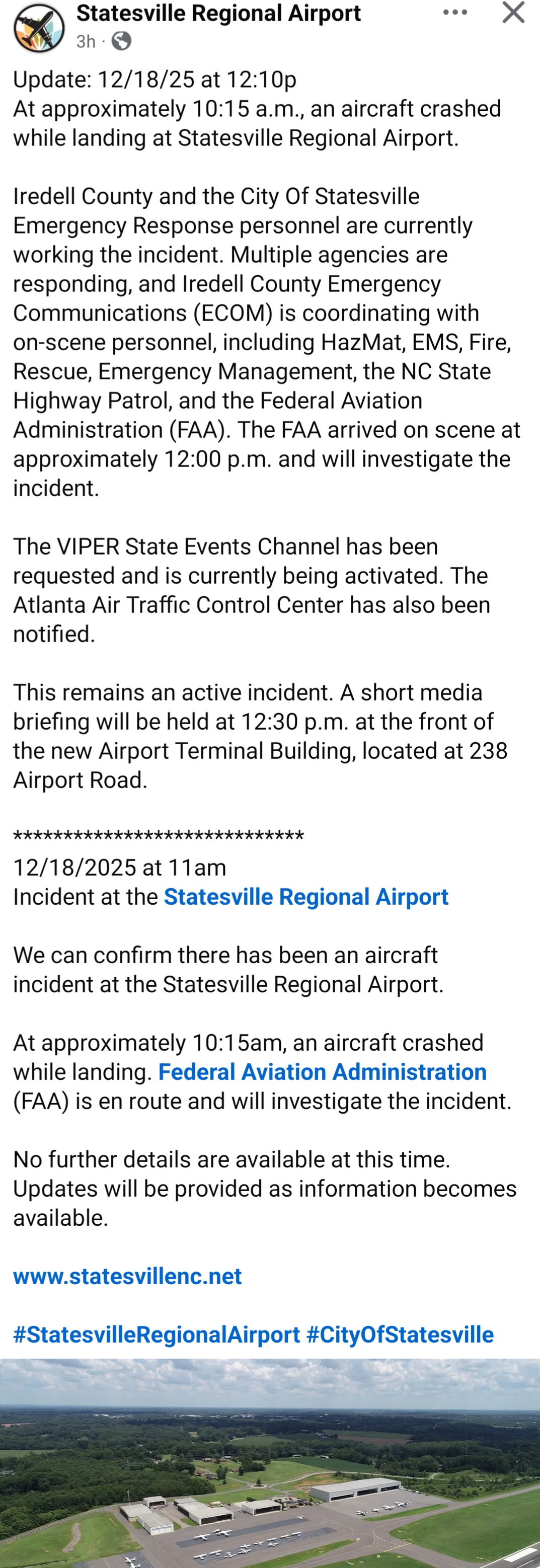 Fatalities as plane crashes in North Carolina (video)