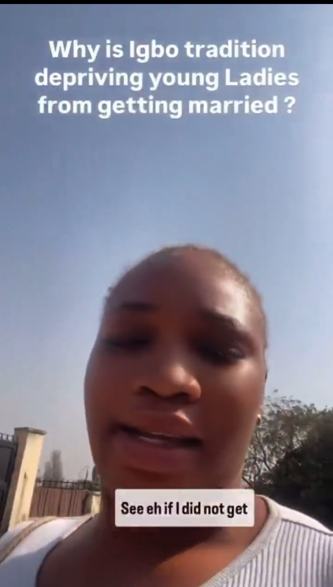 âIgbo tradition is stopping young women from getting marriedâ â lady cries out