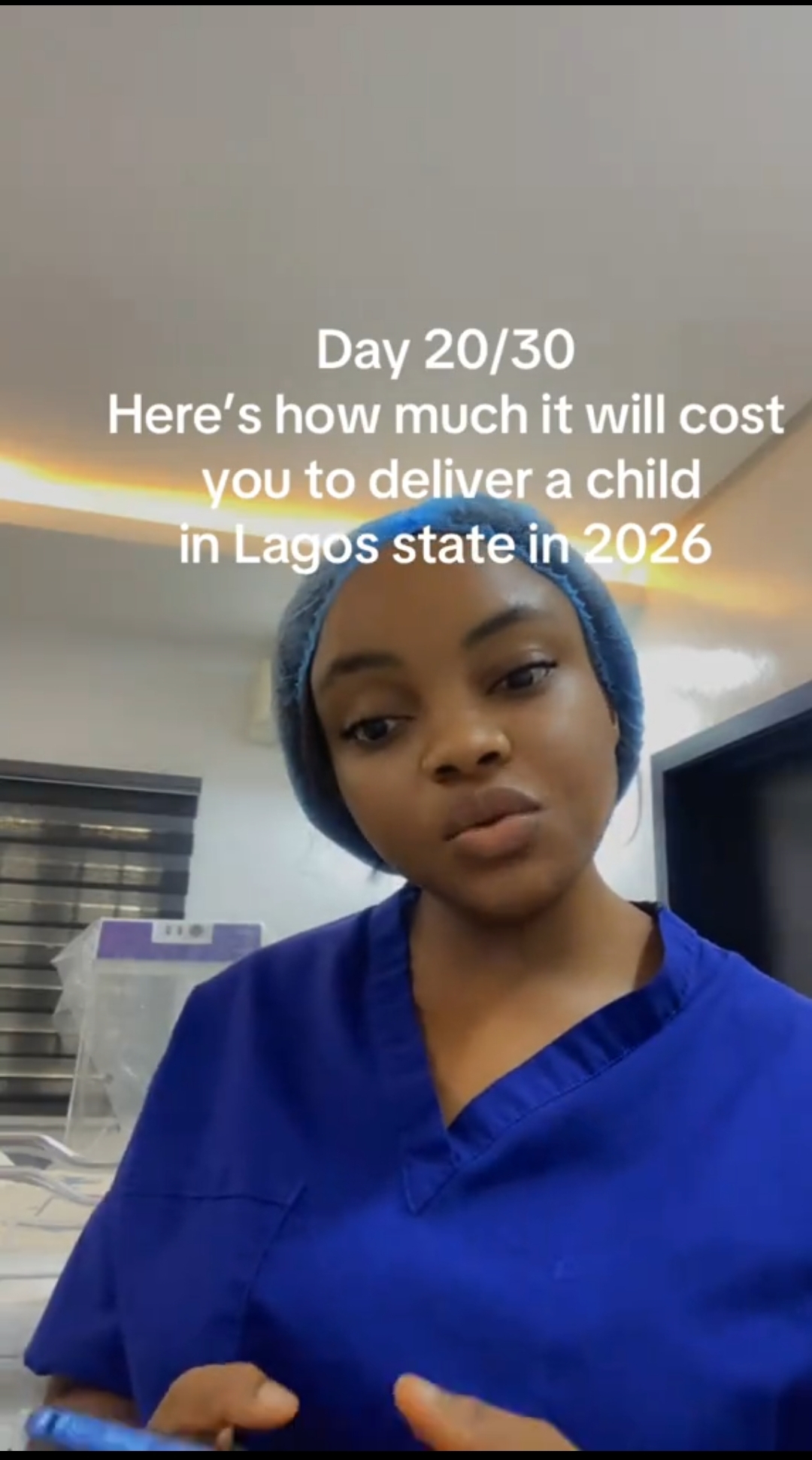 Nigerian Nurse breaks down how much it costs to deliver a child in Lagos state in 2026