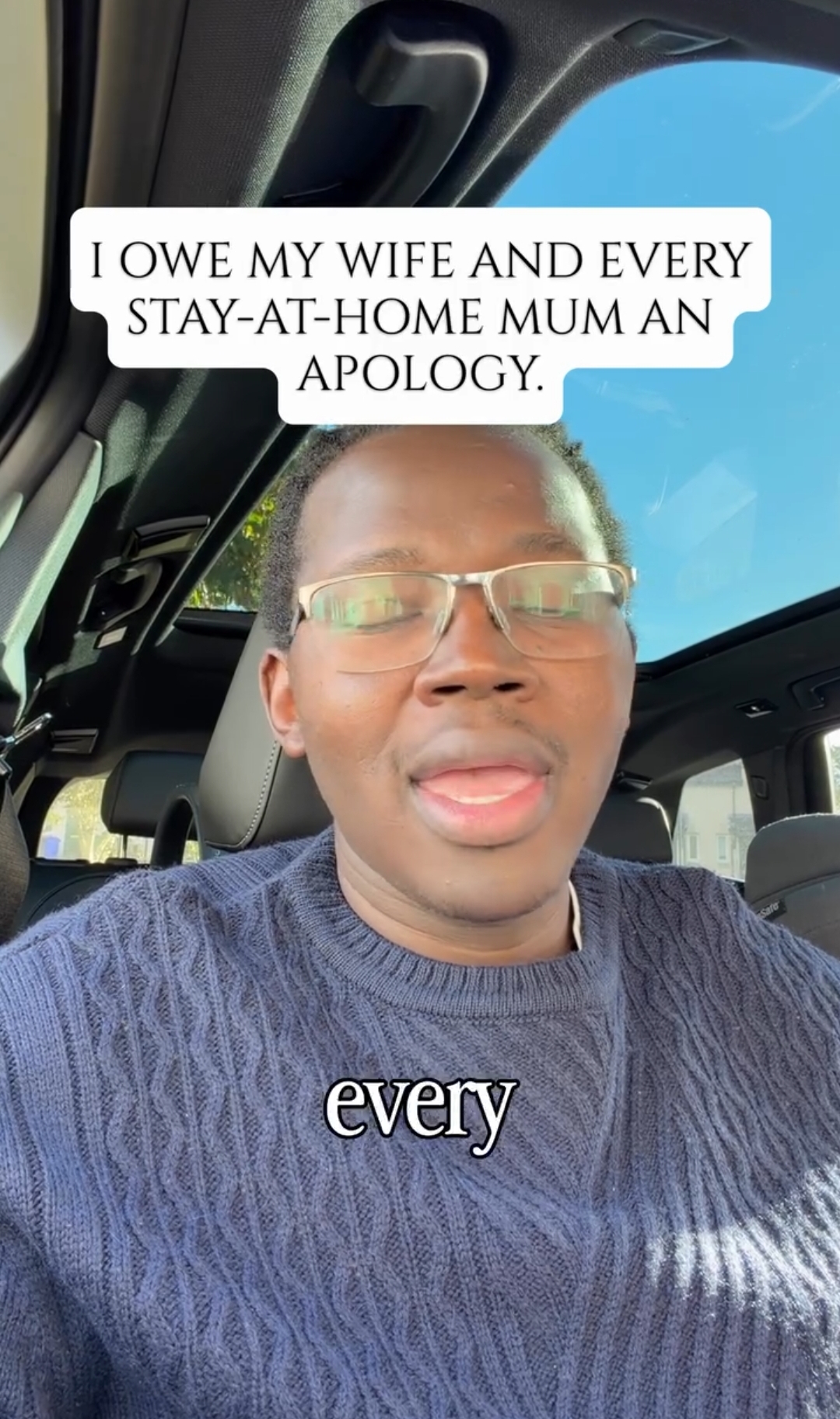 I used to wonder what my wife did all day - PhD scientist apologises to stay-at-home mothers after quitting job to care for his children