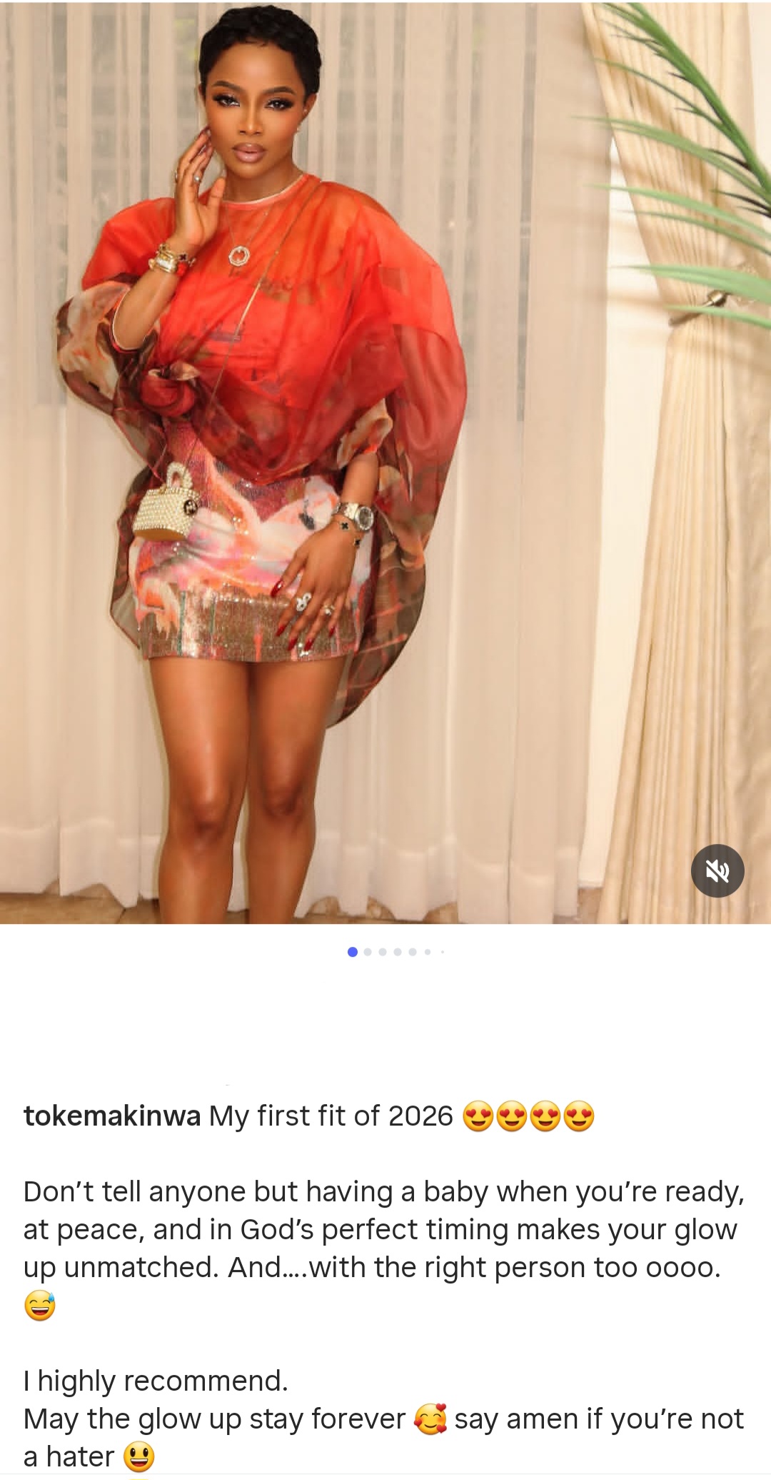 Toke Makinwa speaks on the effect of having a baby when "you