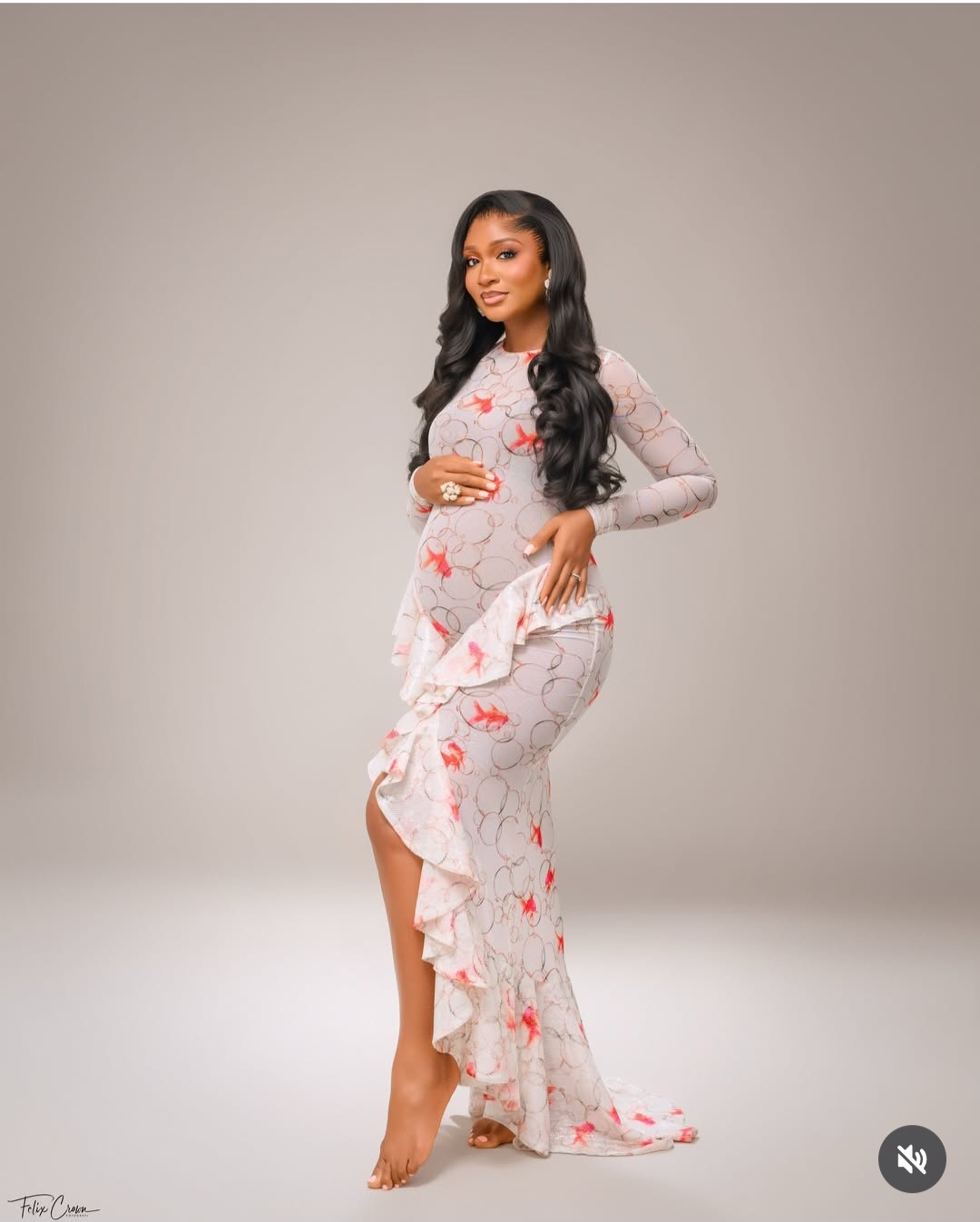 Former beauty queen Powede Awujo and husband Ikenna welcome third child  (photos)